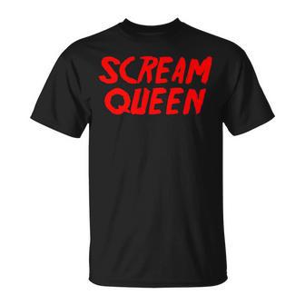 Scream Queen – Dire Drôle De Films D'horreur Pour Amateurs De Films D'horreur T-Shirt - Cadeauxyz