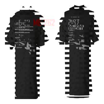 Seconde Guerre Mondiale Avion De Chasse Allemand Me 262 T-Shirt - Cadeauxyz