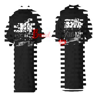 Senior Band Mom 2026 Marching Band Class Of 2026 Flute T-Shirt | Mazezy