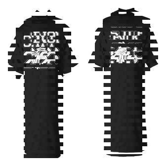 Senior Cheerleader Cheer Class Of 2026 Graduation Graduate T-Shirt - Monsterry