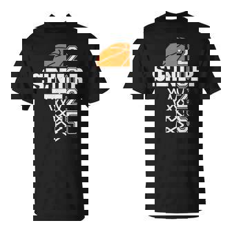 Senior Class Of 2025 Basketball Sports Seniors Boys Team T-Shirt - Thegiftio