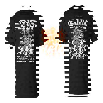 Senior Sister Class Of 2026 Coquette Basketball Graduation T-Shirt - Thegiftio