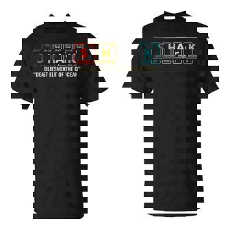 Shark Periodic Table Elements Week Retro Shark Lovers 2025 T-Shirt | Seseable CA