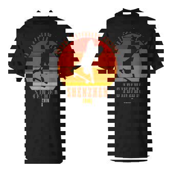 Shenzhen China スケートボーダーアーバン スケートボード Tシャツ - Kawaiitshirt