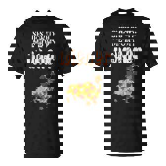 Shes With Me For My Dog Dachshund Inappropriate Men T-Shirt | Seseable CA