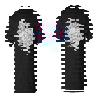 She's From Texas I Can Tell Retro Vintage Texas Girl T-Shirt | Seseable FR