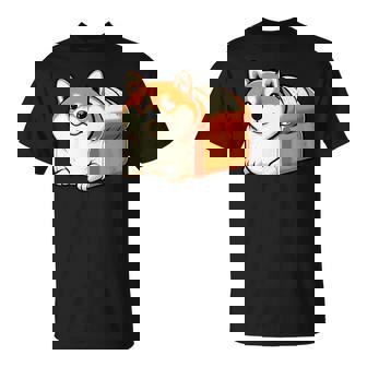 Shiba Inu Loaf Of Bread Kawaii Vintage Style T-Shirt | Mazezy