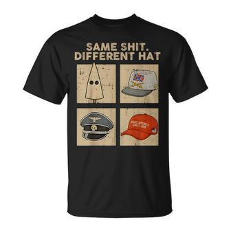 Same Shit Different Hat Retro Vintage For Women T-Shirt - Monsterry