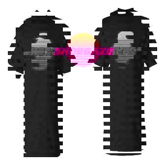 Shoegaze 80s Sun T-Shirt | Mazezy