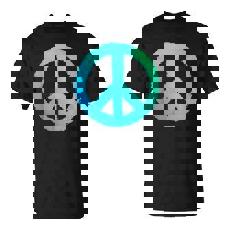 Símbolo De La Paz Degradado Peaceigno De La Paz Camiseta unisex - Regaloses