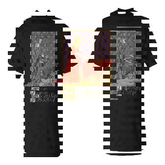 Sir Rhosis Medieval Pun Meme Liver Drunk T-Shirt - Monsterry