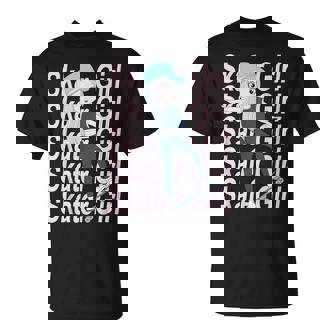 Skater Girlkateboarderkateboard Pour Fille T-Shirt - Cadeauxyz