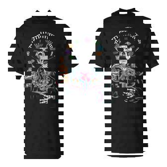 Skeleton Tequila Mexico Dia De Los Muertos Mexican Men T-Shirt - Monsterry