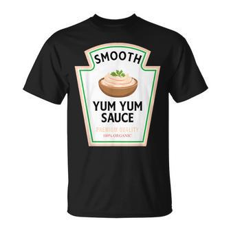 Smooth Yum Yum Sauce Condiment Costume Party Matching T-Shirt - Thegiftio UK