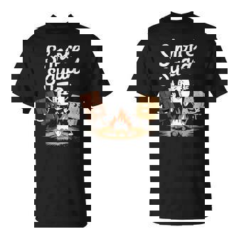 S'more Squad Camping Smores Kawaii S'mores T-Shirt - Seseable