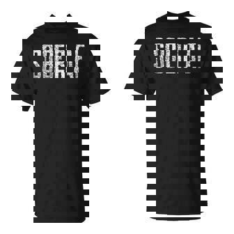 Sober Afobriety アルコールフリー グランジ Tシャツ - Kawaiitshirt