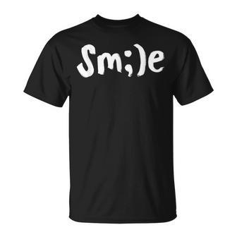 Sonrisa Mensaje Positivoea Amable Paz Amor Emoticon Regalo Camiseta unisex - Regaloses