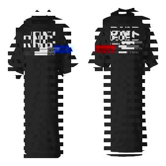 Souvenir Deoyage Drapeau De Rennes France Pour Locaux Et Touristes T-Shirt - Cadeauxyz