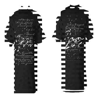 I Speak The Name Of Jesus Religious Christian Faith Women T-Shirt - Thegiftio