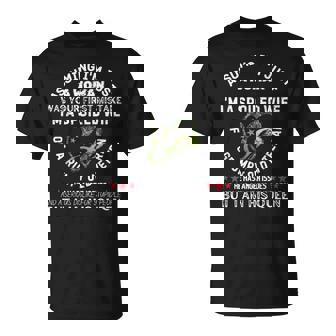 Spoiled Wife Of Grumpy Veteran Wife Queen T-Shirt - Monsterry