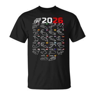 Sport Motorcycle Sportbike Moto 2026 Gp Racing T-Shirt - Seseable