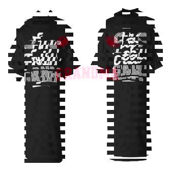 Sports Playing Women And Grandmother Flag Football Grandma Tank Top T-Shirt | Mazezy