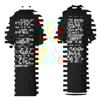 Spring Break Squad 2026 Vintage Team Family Fun T-Shirt - Monsterry