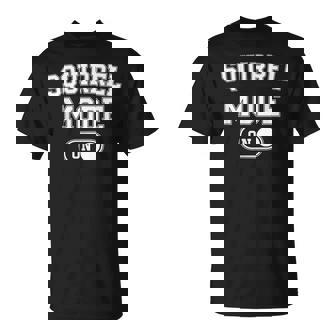 Squirrel Mode On Costume Nut Gatherer Animal T-Shirt | Mazezy