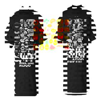 Squish Snack Squad Stuffed Animal Plush Mallow Squish Food T-Shirt - Monsterry