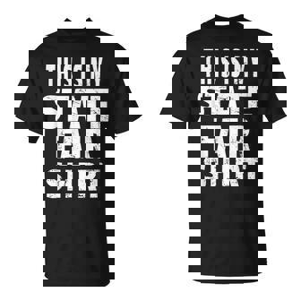 This Is My State Fair Fun Carnival And Animal Show T-Shirt | Mazezy