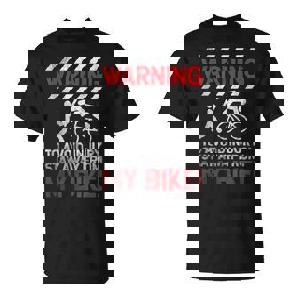 Stay Away From My Bike Shirt CX Moutain Biking T-Shirt | Mazezy