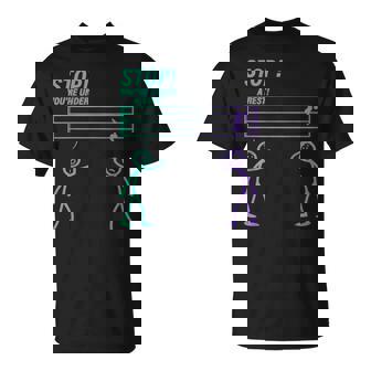 Stop You Are Under A Rest Band Teacher Joke Sheet Music Pun T-Shirt | Seseable CA