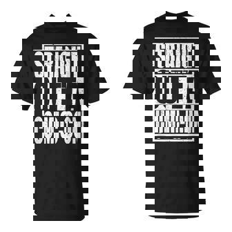 Straight Outta Comic-Con Anime Lover Cosplay T-Shirt - Thegiftio