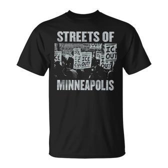 Streets Of Minneapolis Right Now T-Shirt - Thegiftio UK