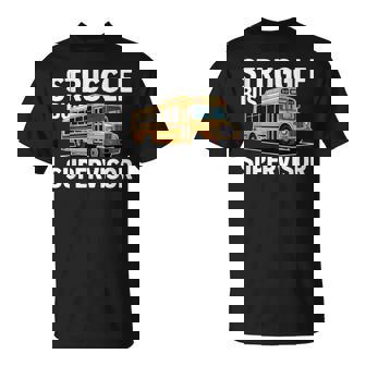 Struggle Bus Supervisor School Transportation Driver T-Shirt - Monsterry