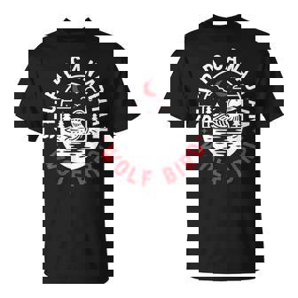 Stupid Canadian Wolf Bird Sarcastic Loon Bird T-Shirt - Thegiftio