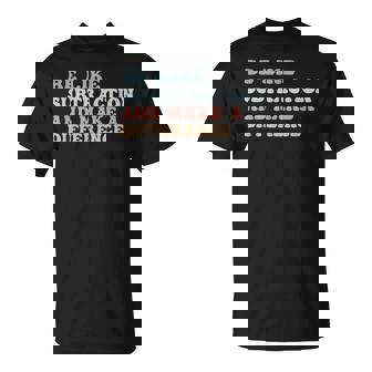 Be Like Subtraction And Make A Difference Groovy Math Joke T-Shirt - Monsterry