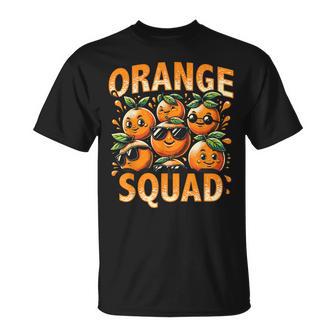 Summer Citrus Fruit Orange Squad T-Shirt - Thegiftio UK
