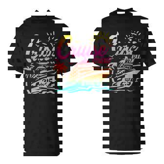 Summer Vacation Cruise Crew 2025 Trip Matching Family Group T-Shirt - Thegiftio