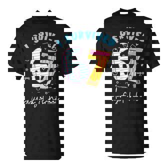 I Survived 67 Days Of School Meme Teacher Student T-Shirt | Mazezy