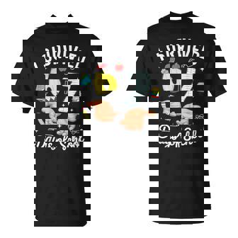 I Survived 67 Days Of School Six Seven Meme 6 7 Hands T-Shirt | Seseable CA