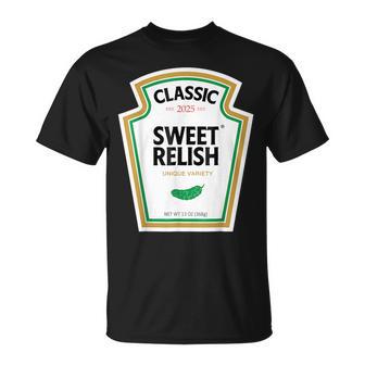 Sweet Green Pickle Relish Diy Halloween Costume T-Shirt - Thegiftio UK
