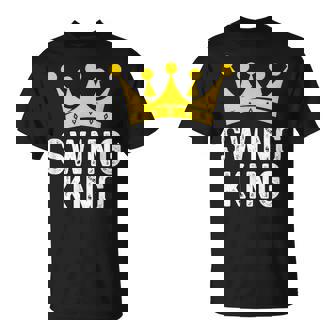 Swing King Swing Dancer Dancing For Ballroom Dancer T-Shirt | Mazezy