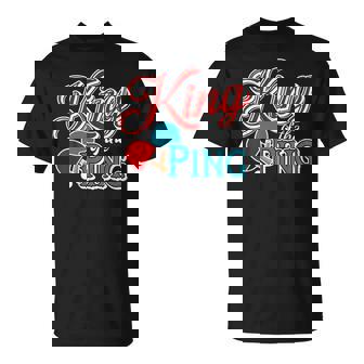 Table Tennis King Of The Ping Pong Retro T-Shirt | Mazezy