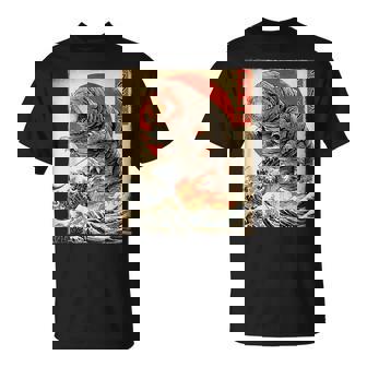 Tardigrade Water Bear Microbiology Kaiju Monster Japanese T-Shirt | Seseable UK