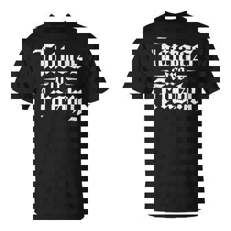 Tattoos Are Trashy Sarcastic Anti Tattoo Sarcasm Joke T-Shirt - Monsterry