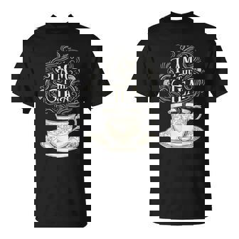 I Am The Tea Elegant Tea Quote Humor T-Shirt - Monsterry