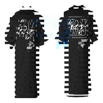 Team Boy Gender Reveal Party Baby Announcement Family T-Shirt - Seseable