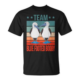 Team Fou À Pieds Bleus Oiseau Ornithologie Fou À Pieds Bleus T-Shirt - Cadeauxyz