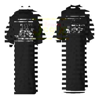 Team Jesus Christian Camo Camouflage Army T-Shirt | Mazezy